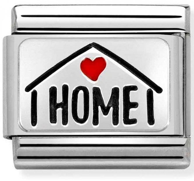 Nomination Silver Shine Rakkauden koti 330208-54 - Ystävänpäivä - 330208-54 - 1