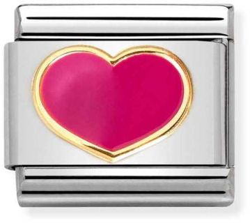 Nomination Pala Fuchsia heart 030283-24 - Composable Classic - 030283-24 - 1