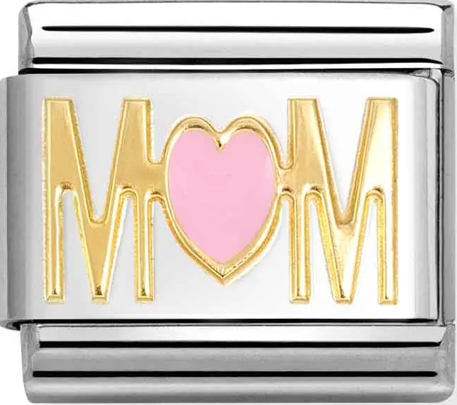 Nomination pala MOM pink heart - Composable Classic - 030272-84 - 1