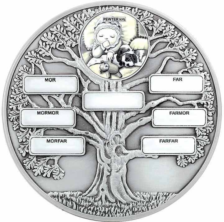 Kastekehys sukupuu, ruotsinkielinen - Kastekehykset ja -albumit - 078264 - 1