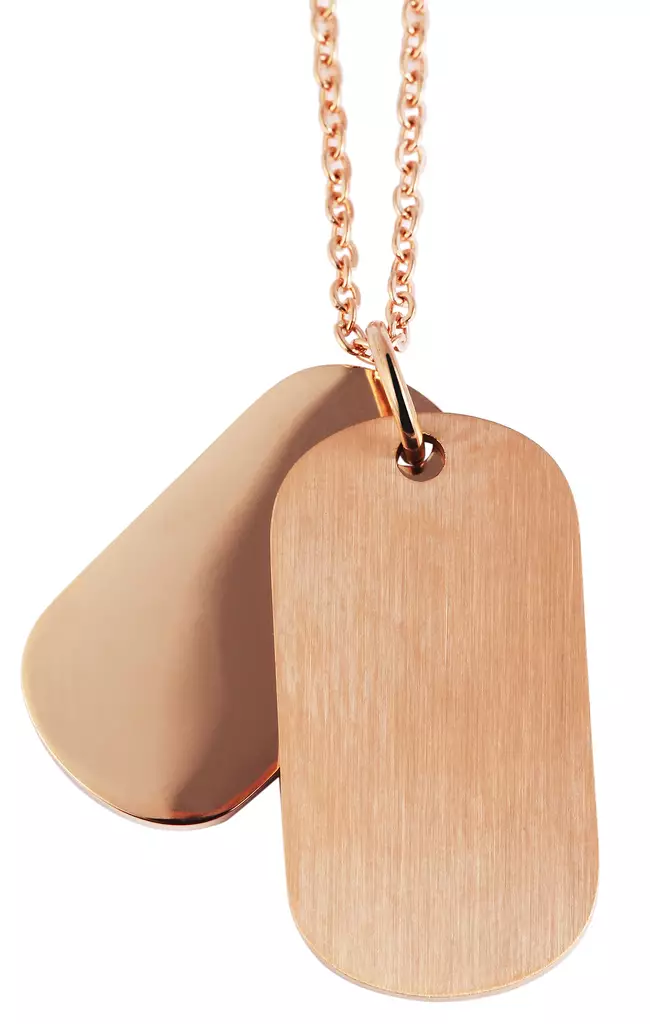 Soldier tuplalaatta riipus SH444-04 - Teräsriipukset - SH444-04 - 1