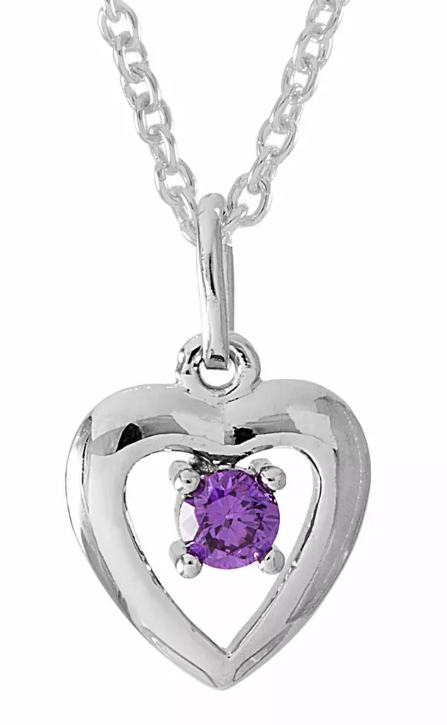 Syd=C3=A4n riipus violetilla keskikivell=C3=A4 CK14 - Ystävänpäivä - CK14 - 1