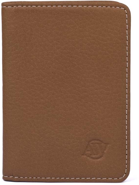 Aarni hirvennahka lompakko, konjakki, AW4 - Korttikotelot ja rasiat - AW4 - 1