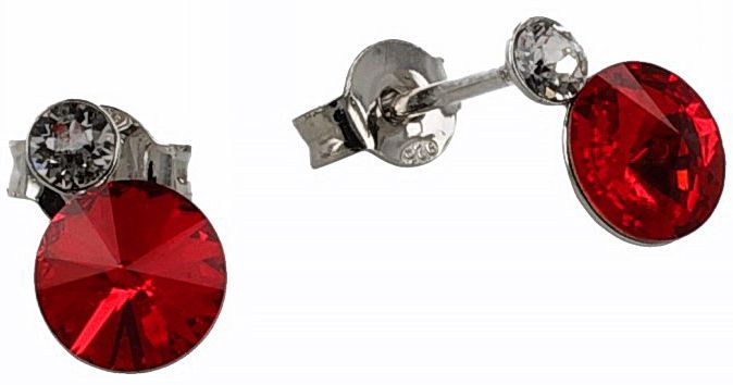 Zirkonikorvakorut Swarovski RHK334 - Hopeiset korvakorut - RHK334 - 1