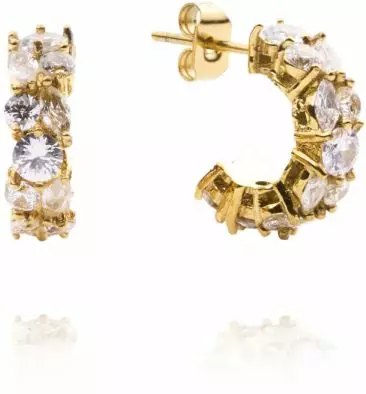 Mockberg Queen gold small WP korvakorut MB0054 - Teräksiset korvakorut - MB0054 - 1