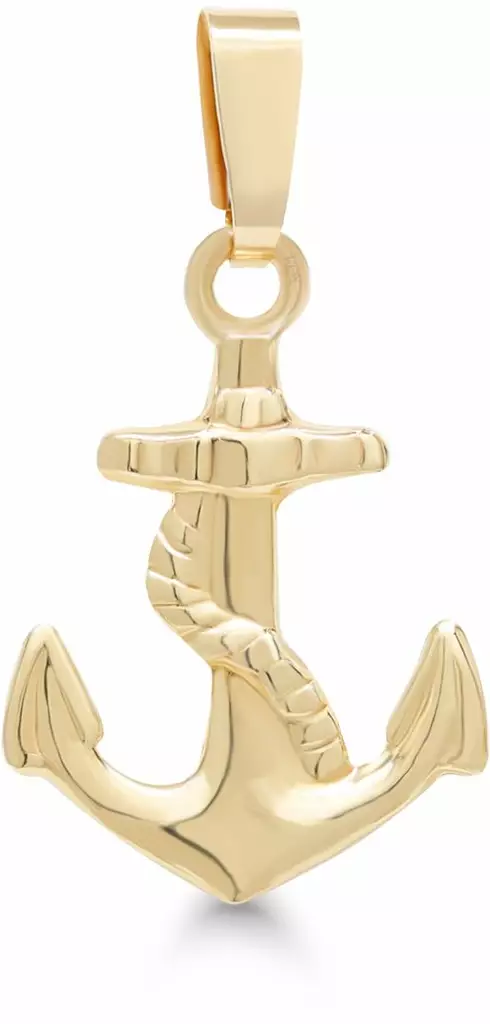 Kultainen ankkuririipus 6-26-1004 - Kultaiset riipukset - 6-26-1004 - 1