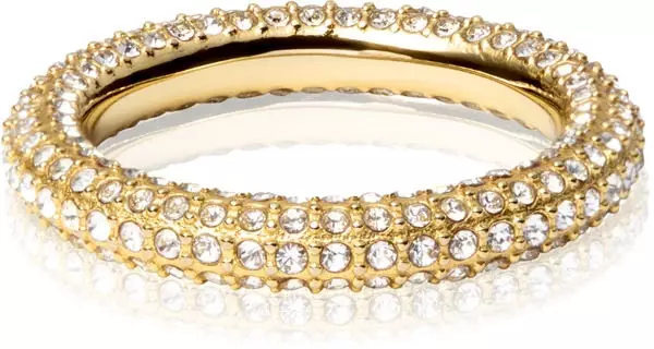 Mockberg Pave eternal gold ring 58 MB0214 - Mockberg korut - MB0214 - 1