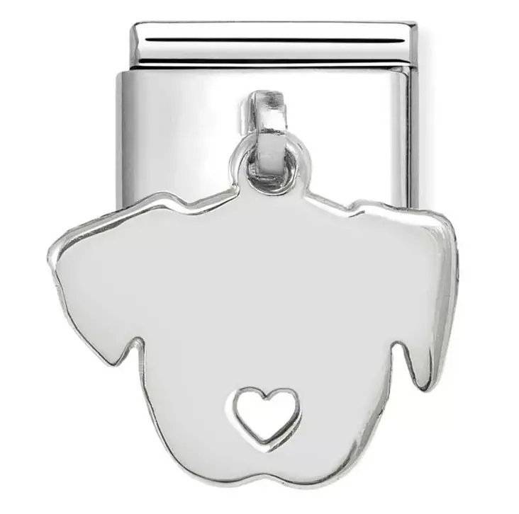 Nomination pala Charm dog face 331801-14 - Nomination combosable classic - 331801-14 - 1