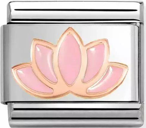Nomination Pink Lotus kukka 430202-44 - Composable Classic - 430202-44 - 1