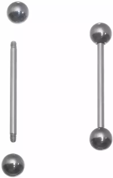 Barbelli palloilla BB16195 - Barbellit ja industrial korut - BB16195 - 1