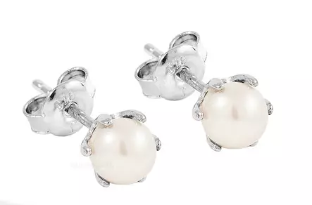 Helmikorvakorut C10705 - Hopeiset korvakorut - C10705 - 2