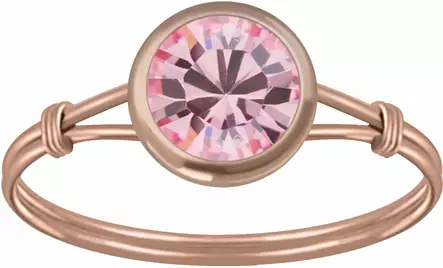 Hopeasormus Kristallilla Y3469 - Hopeiset sormukset - Y3469165 - 1