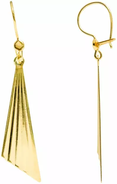 Loimu koukkukorvakoru K40195 - Kultaiset korvakorut - K40195 - 1