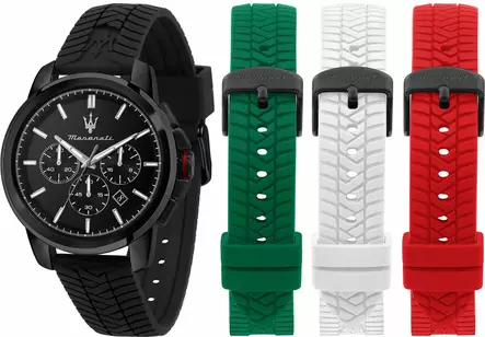 Maserati Successo kello vaihtorannekkeilla R8871648005 - Maserati miesten rannekellot - R8871648005 - 1