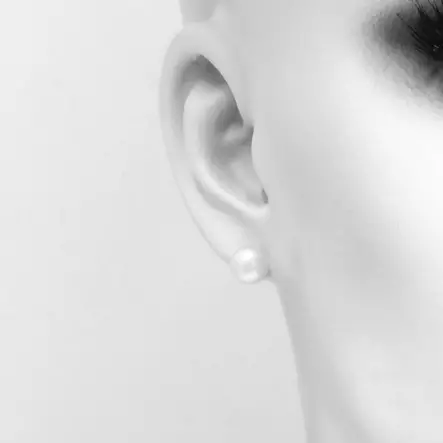 Siracusa helmi korvakoru - Hopeiset korvakorut - EP035 - 2