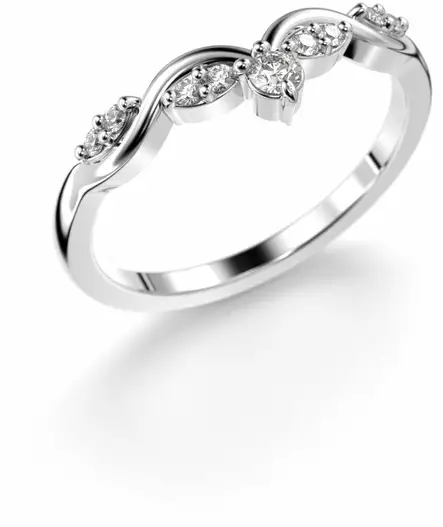 Festive Lilja timanttisormus laboratoriotimanteilla 14-715-012L-VK - Timanttisormukset Festive - 14-715-012L-VK-145 - 1