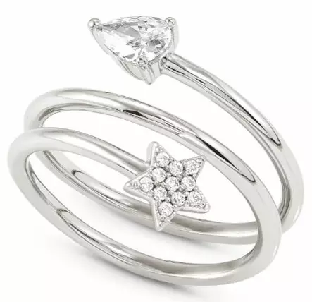 Nomination Lucentissima sormus 240700-015 - Hopeiset sormukset - 240700-015 - 1