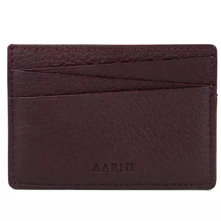 Aarni nahkainen korttikotelo Burgundy Anniversary Edition - Korttikotelot ja rasiat - AW15 - 1