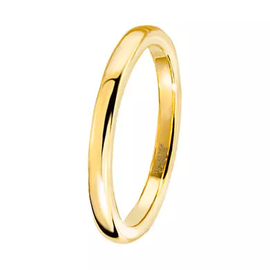 Kullattu tungsten sormus 2mm - Kihlasormukset - H06G-2-1575 - 1