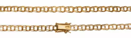 Kultainen Bismarck-ketju kotelolukolla - Kultaiset kaulakorut - 5-45 - 1