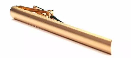 Kultainen solmioneula K60005 etuviistosta - Solmioneulat - K60005 - 2