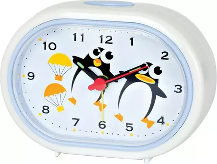 lastenherätyskello pingviineillä - Lasten herätyskellot - 5700-15 - 1