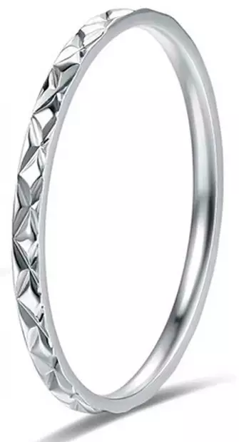 Titaanisormus tim.leikattu 1,0mm - Titaanisormukset - G05-1575 - 1