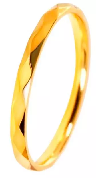 Titaanisormus tim.leikattu 2 mm - Titaanisormukset - G06-1575 - 1