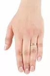 Kihlasormus Kohinoor mittasuhdekuva 003-310 - - - 3