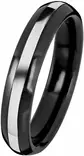 Kohinoor Black Duetto kihlasormus, valkokulta - - - 1