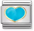 Nomination TURQUOISE heart 030283-25 - Composable Classic - 030283-25 - 1