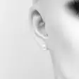 Siracusa helmi korvakoru - Hopeiset korvakorut - EP035 - 2