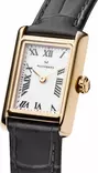 Mockberg Timeless Black leather gold kello MB0245 - Naisten rannekellot - MB0245 - 4