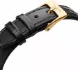 Mockberg Timeless Black leather gold kello MB0245 - Naisten rannekellot - MB0245 - 6
