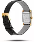 Mockberg Timeless Black leather gold kello MB0245 - Naisten rannekellot - MB0245 - 5