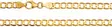 Kultainen panssariketju 4,5mm - - - 1