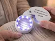 Kultasepän suurennuslasi LED, UV-valolla - Kellosepäntyökalut - Z9215 - 3