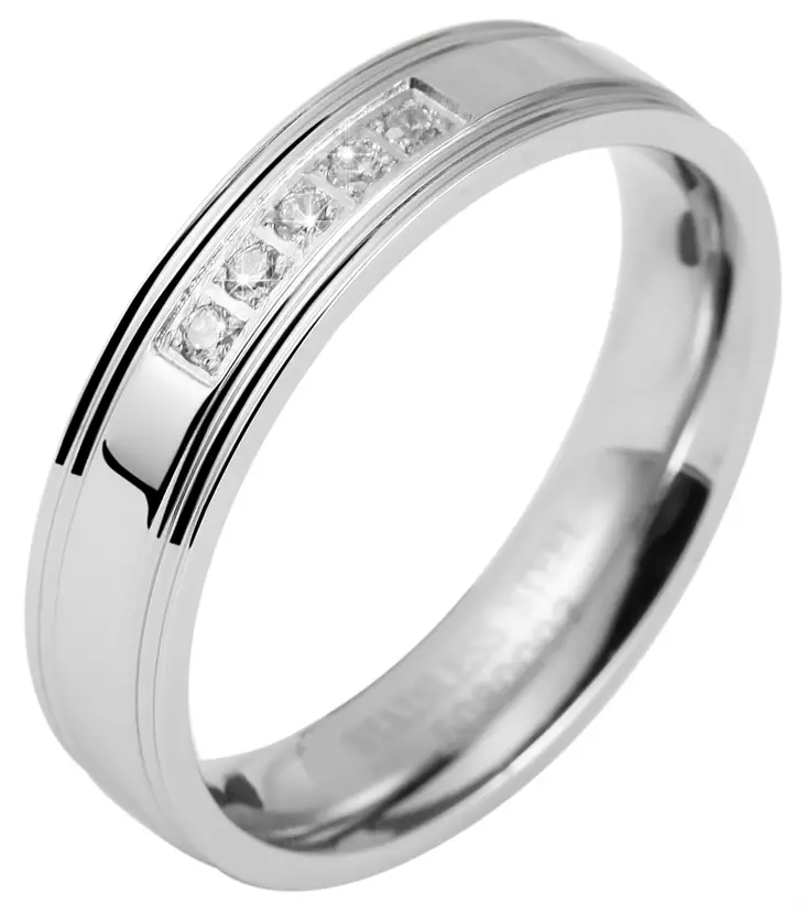 Sheryl ter=C3=A4ssormus zirkoneilla 06-08 - Kihlasormukset - 06-08-165 - 1