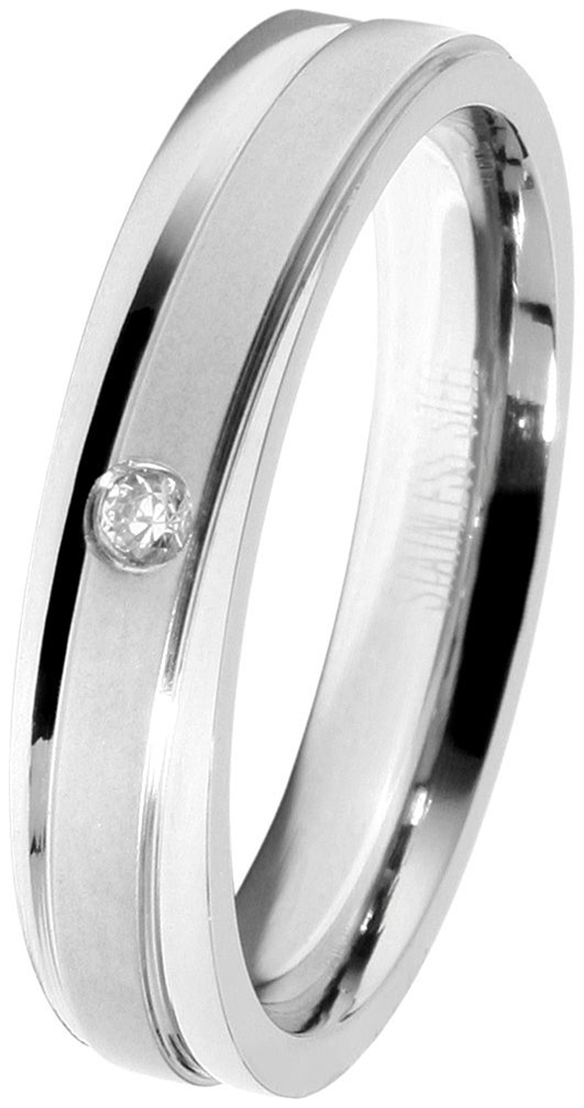 Shona ter=C3=A4ssormus zirkonilla 06-10 - OUTLET terässormukset - 06-10-1525 - 1