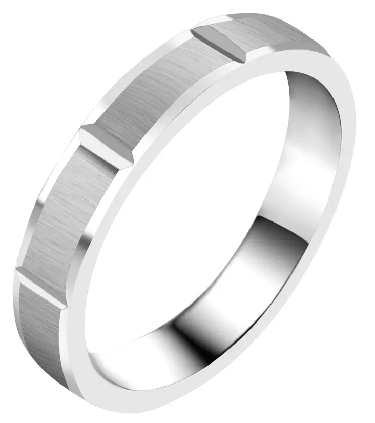 Ter=C3=A4ksinen Matt kihlasormus - Kihlasormukset - 06-37-1725 - 1