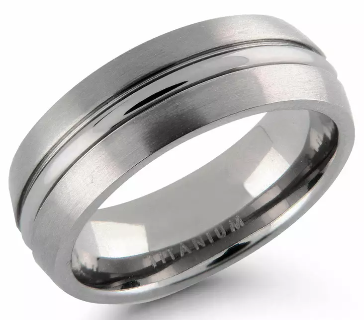 MyLove kihlasormus titaania_TI-001-7mm - Kihlasormukset - 6-TI-001-7-155 - 1