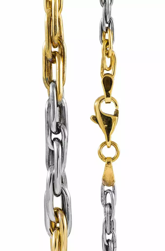 Ankkuriketju, 2- v=C3=A4rinen=20 - Muut kaulakorut ja riipukset - B706471-45 - 1