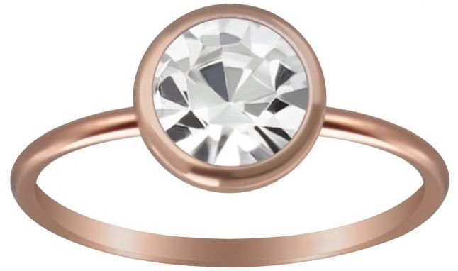 Hopeasormus Kristallilla Y3452 - Hopeiset sormukset - Y3452165 - 1