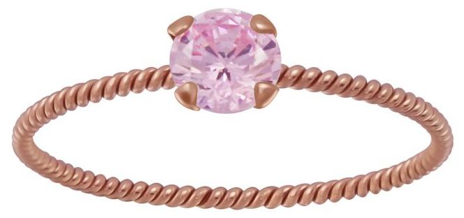 Hopeinen Kierresormus Zirkonialla Y3874 - Hopeiset sormukset - Y3874165 - 1