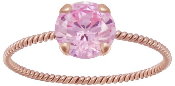 Hopeinen Kierresormus Zirkonialla Y4698 - Super outlet - hopeasormukset - Y4698165 - 1