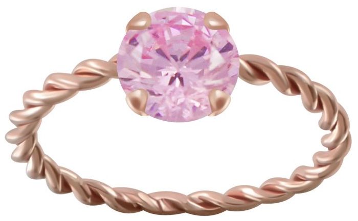 Hopeinen Kierresormus Zirkonialla Y4704 - Super outlet - hopeasormukset - Y4704165 - 1