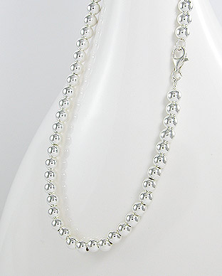 Hopeinen kaulakoru IN4-45 - Hopeiset kaulakorut - IN4-45 - 1