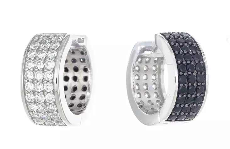 korvakorut c10365 - Hopeiset korvakorut - C10365 - 1