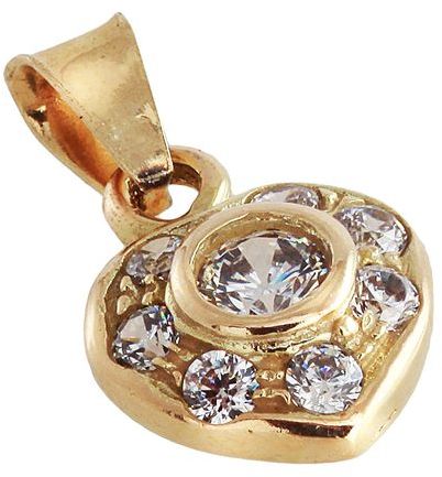 Kultariipus Syd=C3=A4n Zirkonein 17-R3015 - Super outlet - kaulakorut ja riipukset - 17-R3015 - 1