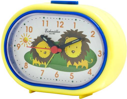 Lastenher=C3=A4tyskello Keltaiset leijonat 5700-05 - Lasten herätyskellot - 5700-05 - 1